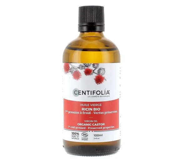 Huile vierge ricin bio Centifolia - flacon de 100 ml