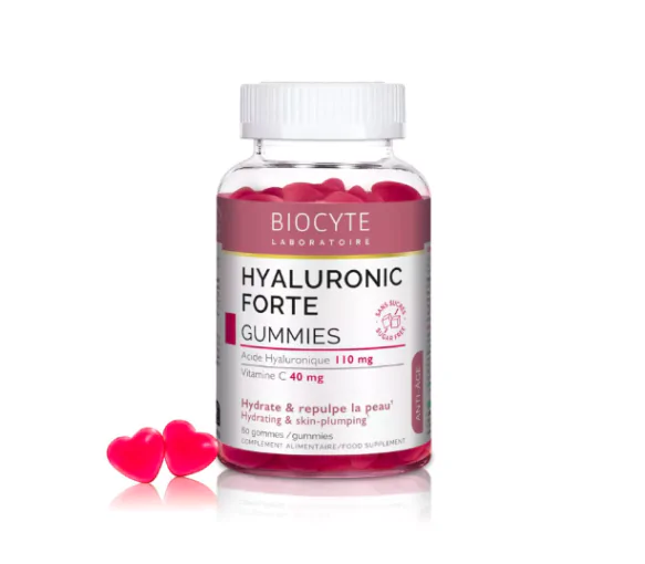 Hyaluronic Forte gummies Biocyte - pot de 60 gommes