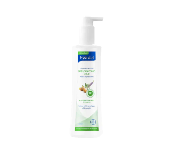 Hydralin Naturellement doux gel lavant - flacon-pompe de 400 ml
