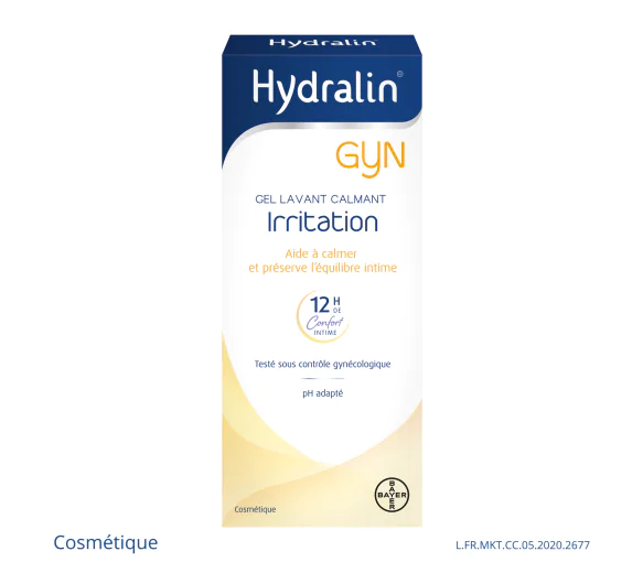 Hydralin Gyn Irritation Gel Lavant Calmant 200ml équilibre intime