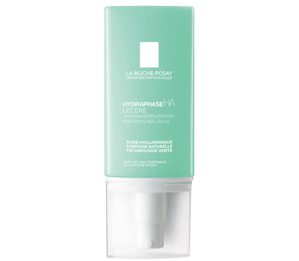 Hydraphase HA crème visage légère La Roche-Posay - flacon-pompe de 50 ml
