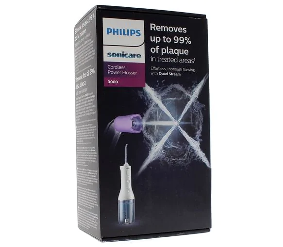 Hydropulseur sans fil blanc Sonicare Power Flosser 3000 Philips - un hydropropulseur