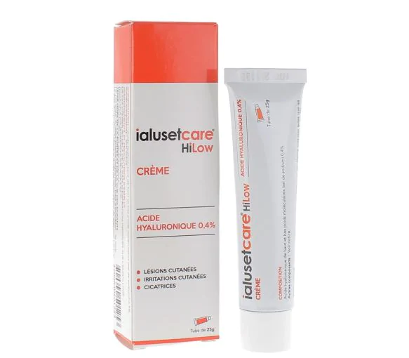 Ialusetcare HiLow Crème à l'acide hyaluronique Laboratoires Genevrier - tube de 25g