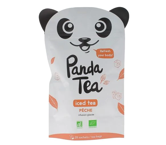 Iced Tea détox pêche Panda Tea - 28 sachets