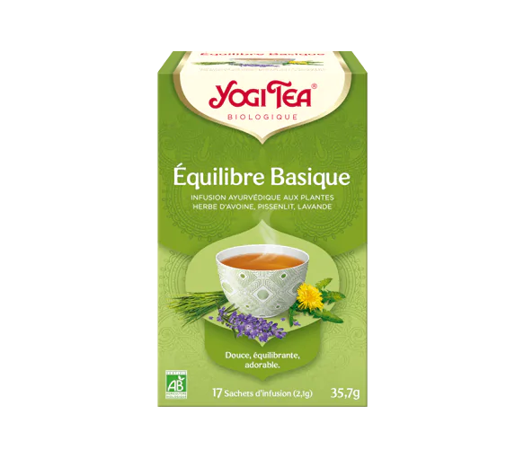 Infusion Équilibre Basique Yogi Tea - boîte de 17 sachets