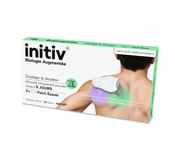 Initiv Patch épaule anti-douleur Sanofi - boîte de 3 patchs