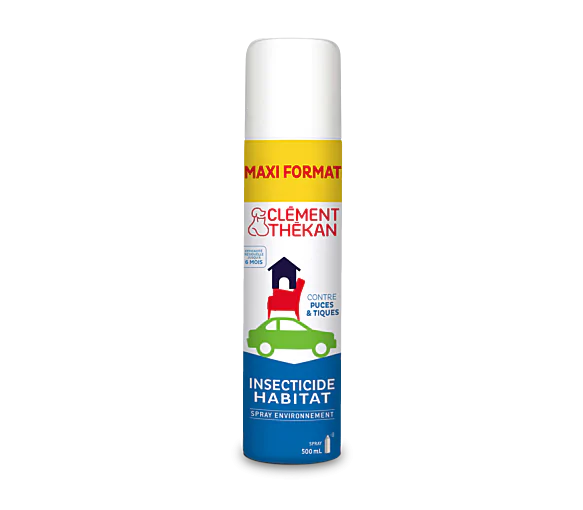 Insecticide habitat Clément Thékan - spray de 500ml