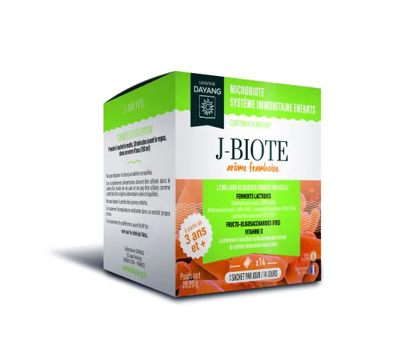 J-Biote microbiote Dayang - boîte de 14 sachets