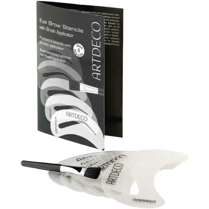 Artdeco 1180-46298 Eyebrow Stencils with Brush Applicator