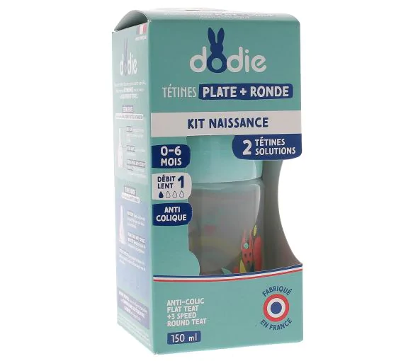 Kit naissance biberon & tétines Dodie - kit de 3 produits