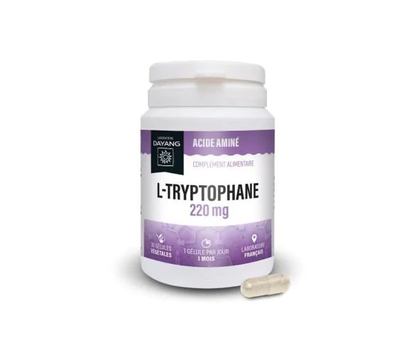L-tryptophane 200mg Dayang - pot de 30 gélules
