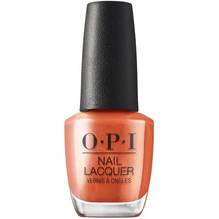 OPI Nail Lacquer Brown Nail Polish Up to 7 Days of Wear Chip Resistant Fast Drying Fall '24 Metallic Mega Mix Collection CD Rom-antic 0.5 fl oz Liquid Fire