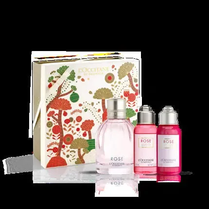 L'OCCITANE Rose Fragrance Gift Set for Christmas