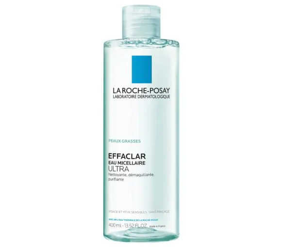 Effaclar eau micellaire purifiante peaux grasses et sensibles La Roche-Posay - flacon de 400 ml