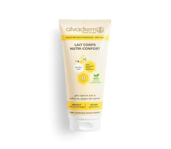 Lait corps nutri-confort Alvadiem - tube de 200ml
