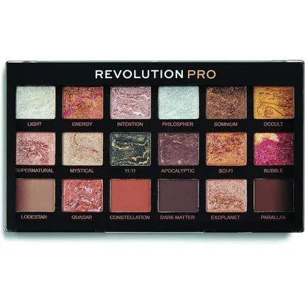 Revolution Beauty London Pro Regeneration Eyeshadow Palette Astrological 18 Shades 14.4g