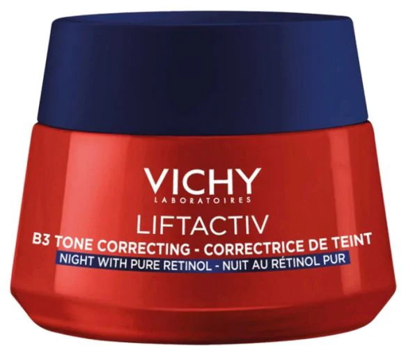 Liftactiv crème B3 anti-taches nuit au rétinol pur Vichy - pot de 50ml
