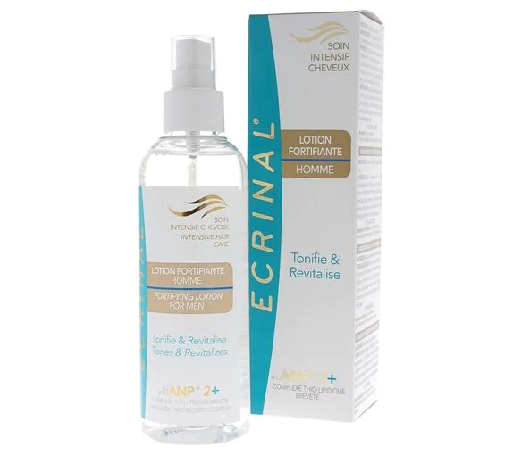 Lotion fortifiante homme ANP 2+ Ecrinal - flacon de 200ml