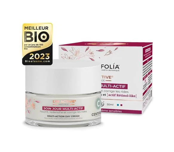 Lys Active Soin jour multi-actif bio Centifolia - pot de 50ml