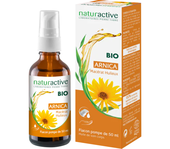 Macérat huileux Arnica Bio Naturactive - flacon de 50 ml