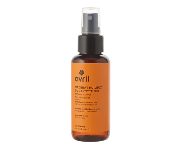 Macérat huileux de carotte bio Avril - flacon de 100ml