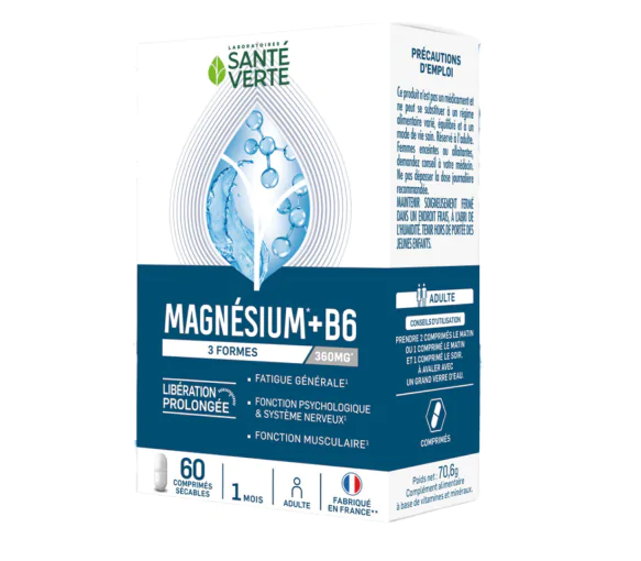 Magnésium Santé Verte - boite de 60 comprimés