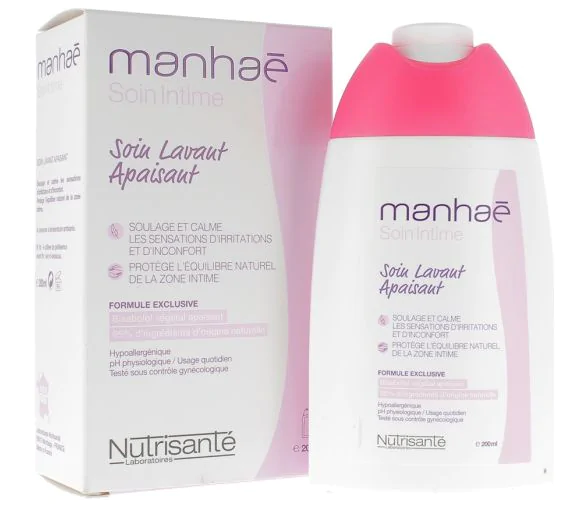 Manhaé Soin Intime Lavant Apaisant Nutrisanté - tube de 200 ml