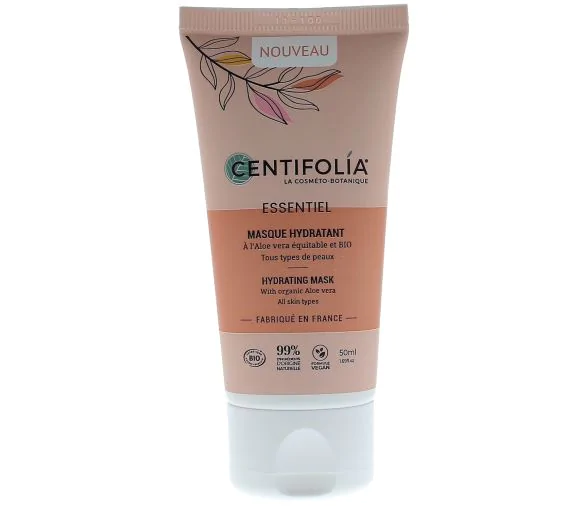 Masque hydratant bio Centifolia - tube de 50 ml