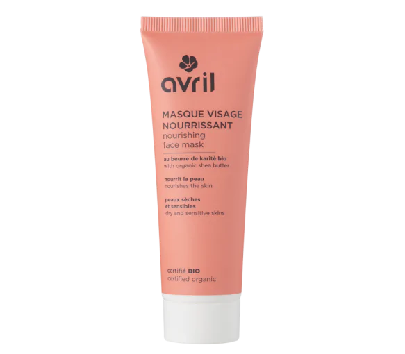 Masque visage nourrissant bio Avril - tube de 50 ml