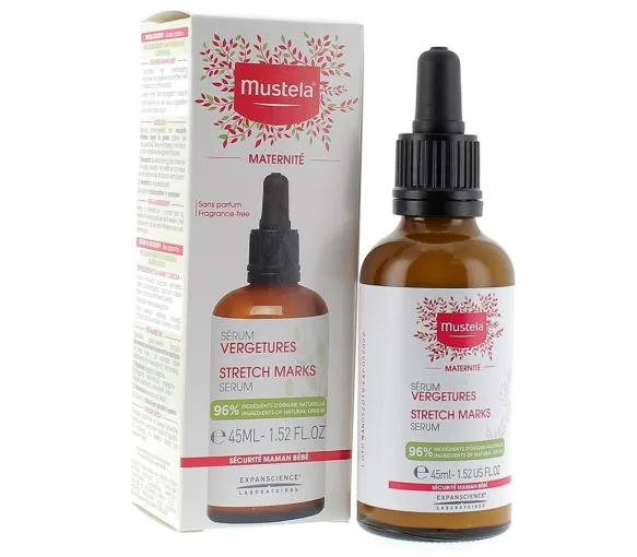 Maternité Sérum vergetures Mustela - flacon de 45 ml