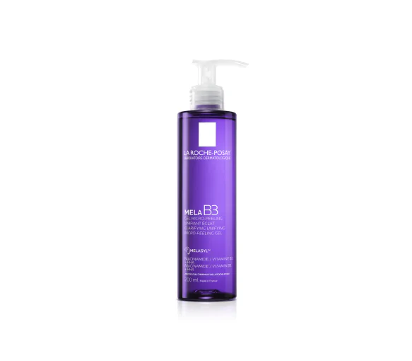 Mela B3 Gel micro-peeling unifiant éclat La Roche-Posay - flacon-pompe de 200ml