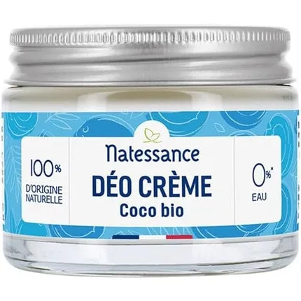 Natessance Organic Coconut Cream Deodorant 50g