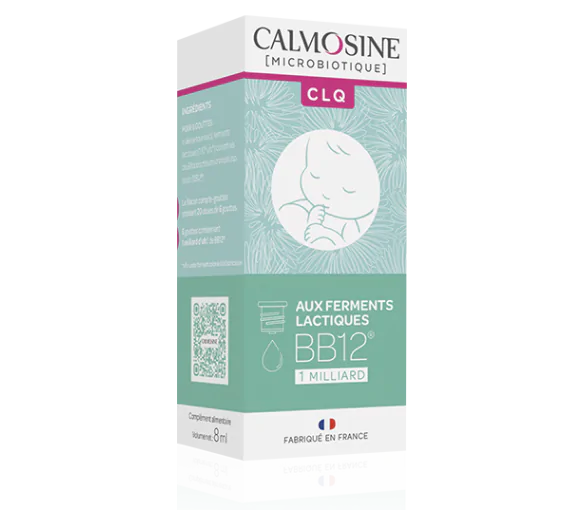Microbiotique CLQ gouttes buvables Calmosine - flacon compte-gouttes de 8ml