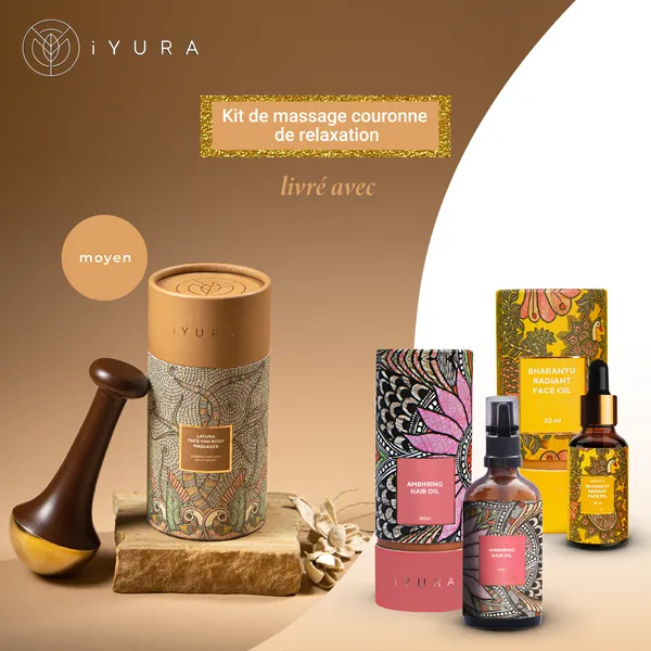 Kit de massage couronne de relaxation