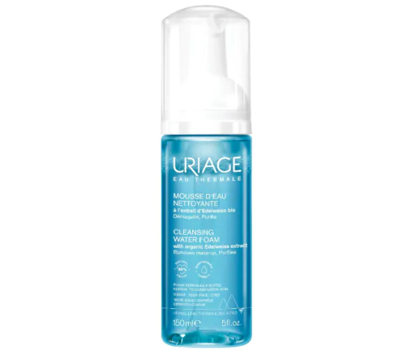Mousse d'eau nettoyante Uriage - flacon de 150 ml