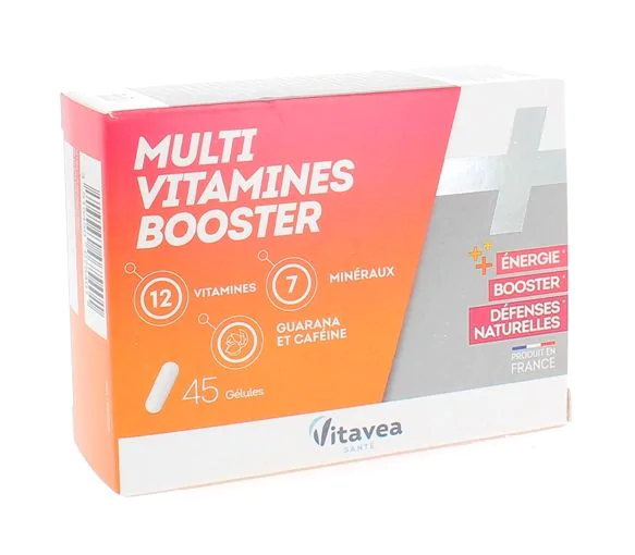 Multivitamines booster Vitavea - boîte de 45 gélules