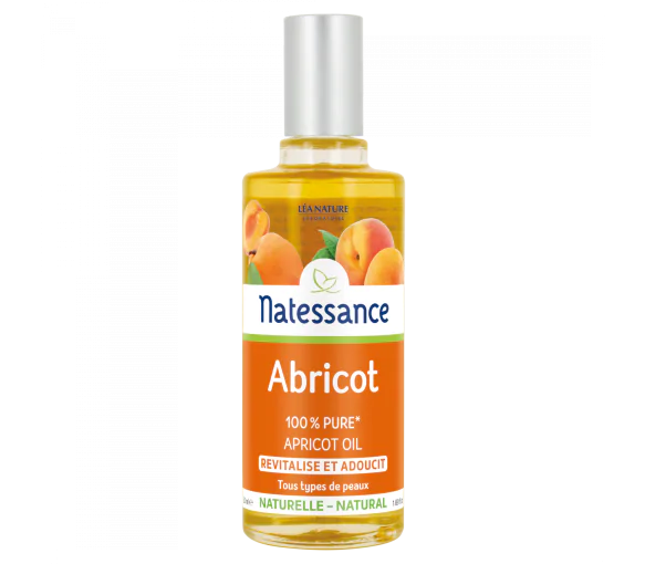 Natessance huile revitalisante abricot Léa Nature - flacon de 50 ml