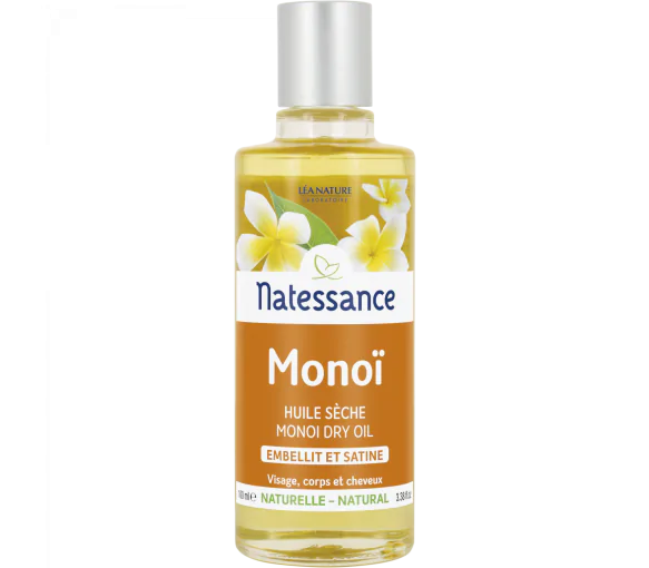 Natessance monoï huile sèche embellit et satine Léa Nature - flacon de 100 ml