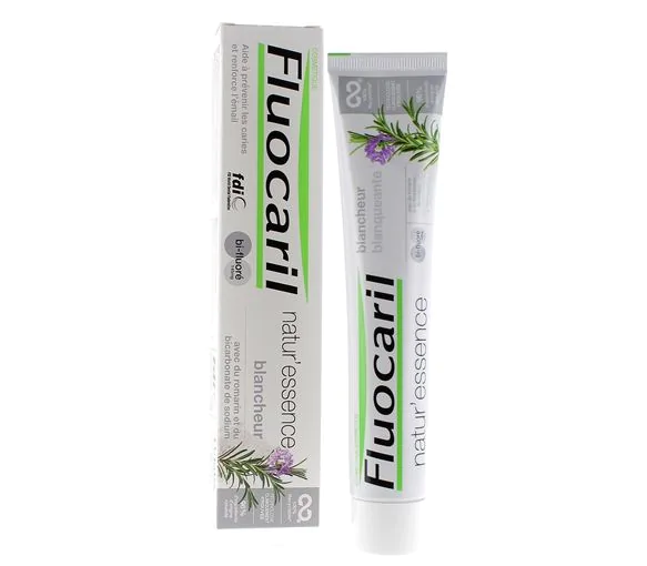 Natur'Essence Dentifrice blancheur bi-fluoré Fluocaril - tube de 75 ml