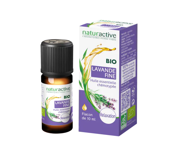 Huile essentielle de Lavande fine BIO Naturactive - flacon de 10 ml