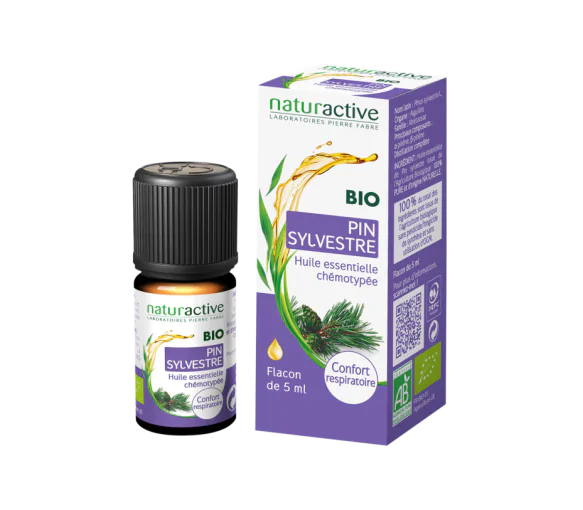 Huile essentielle de Pin sylvestre BIO Naturactive - flacon de 5 ml