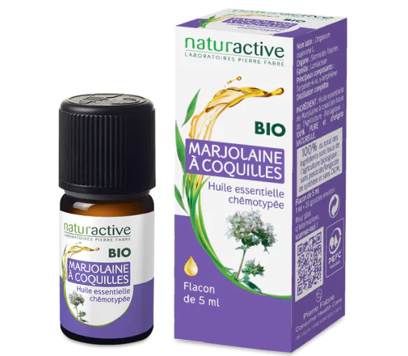 Huile essentielle de Marjolaine bio Naturactive - flacon de 5 ml