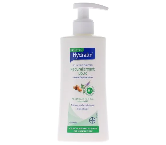 Hydralin Naturellement doux gel lavant - flacon-pompe de 200 ml