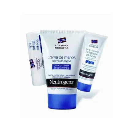 Neutrogena Scented Hand Cream 50ml + Lip Care Spf 20 4.8g