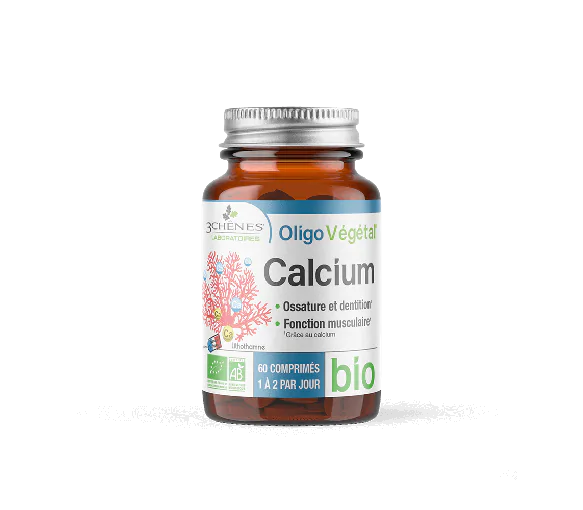 OligoVégétal Calcium bio 3 Chênes - pot de 60 comprimés