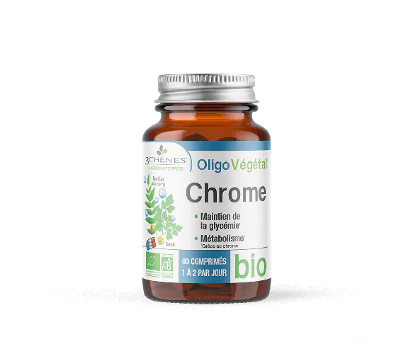 OligoVégétal Chrome bio 3 Chênes - pot de 60 comprimés