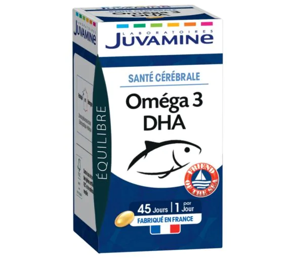 Omega 3 DHA Juvamine - boîte de 45 capsules
