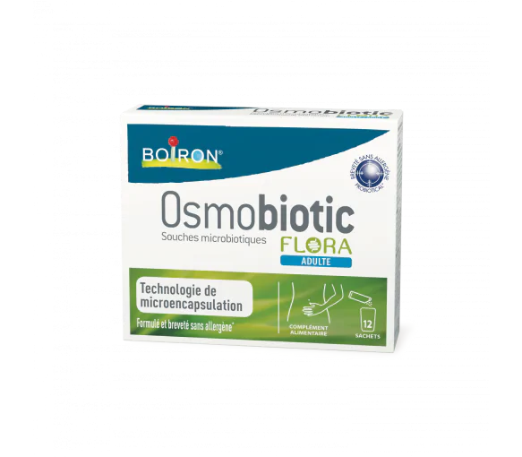 Osmobiotic Flora Adulte sachets Boiron - boîte de 12 sachets