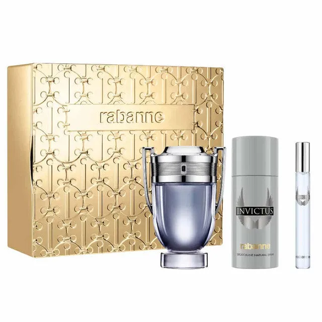 Paco Rabanne Invictus 100 Ml Nav24 Set Eau de Toilette Unisexe