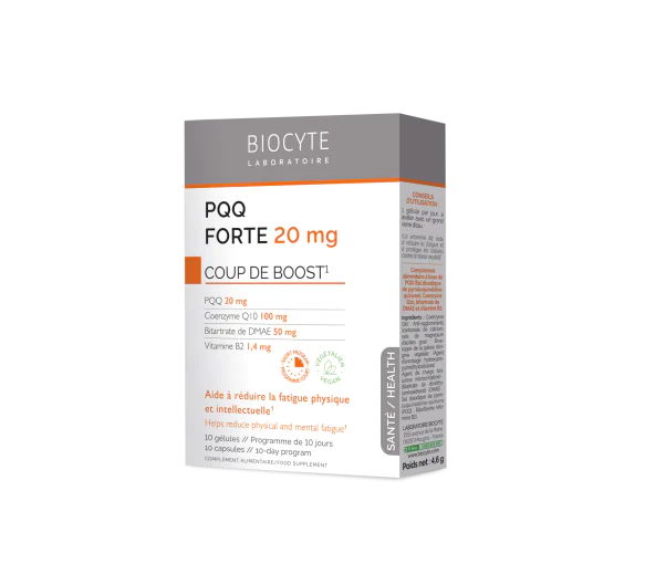 PQQ Forte Biocyte - boîte de 10 gélules